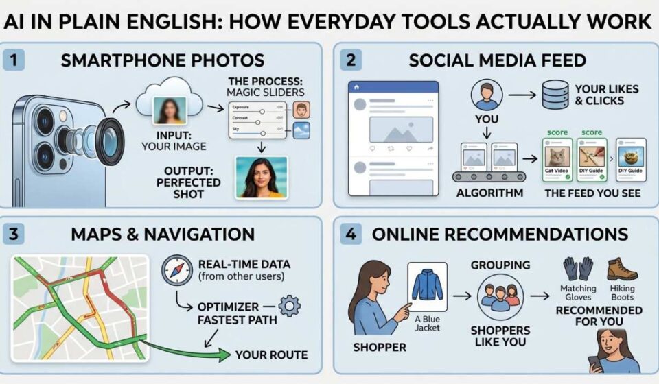 AI in Plain English: How Everyday Tools Actually Work