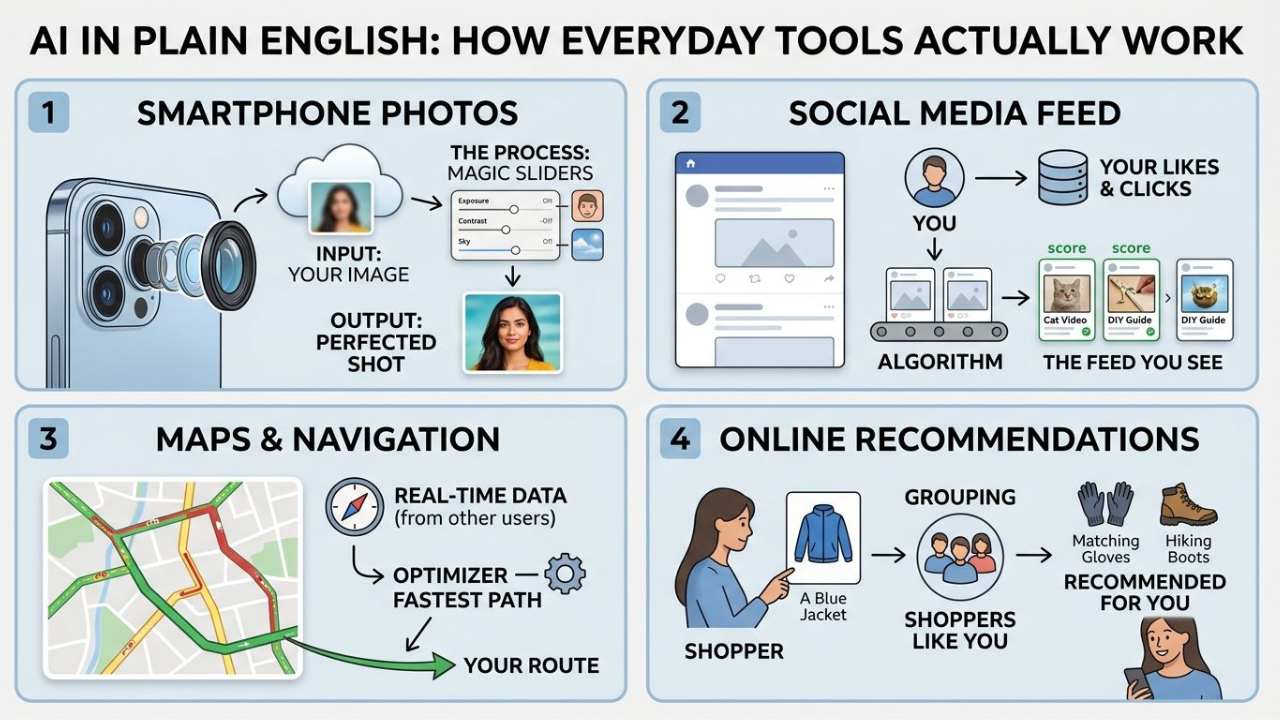AI in Plain English: How Everyday Tools Actually Work