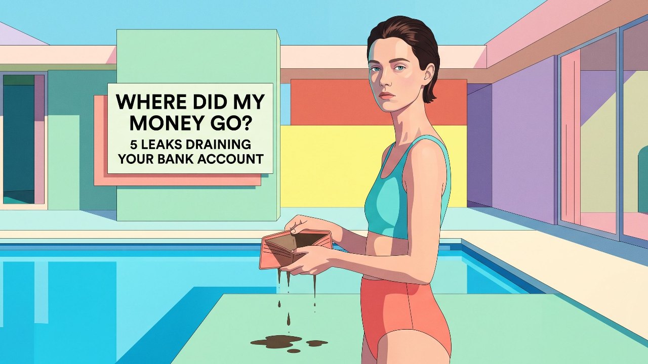 Where Did My Money Go? 5 Leaks Draining Your Bank Account
